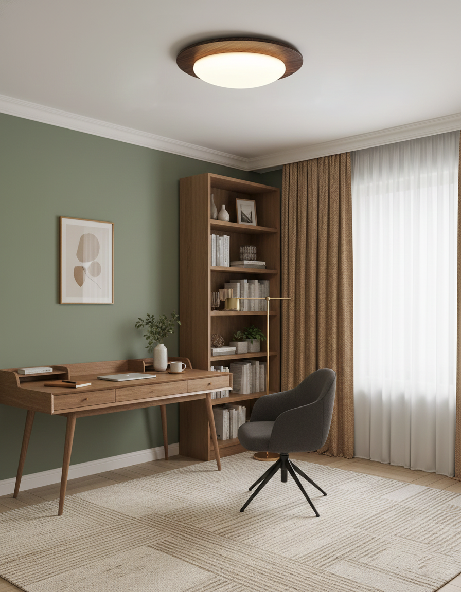 Niseko Wood Ceiling Light — product view 7