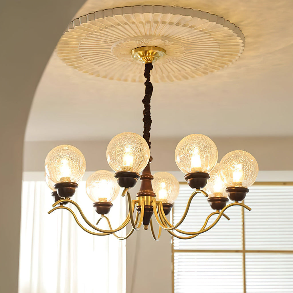 Retro Teresie Glass Chandelier — product view 2