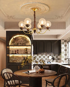 Retro Teresie Glass Chandelier — product view 3
