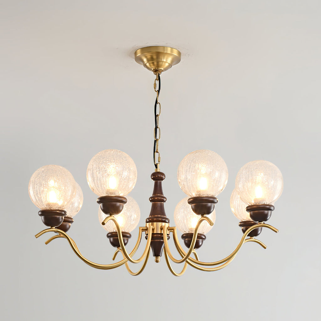Retro Teresie Glass Chandelier — product view 10