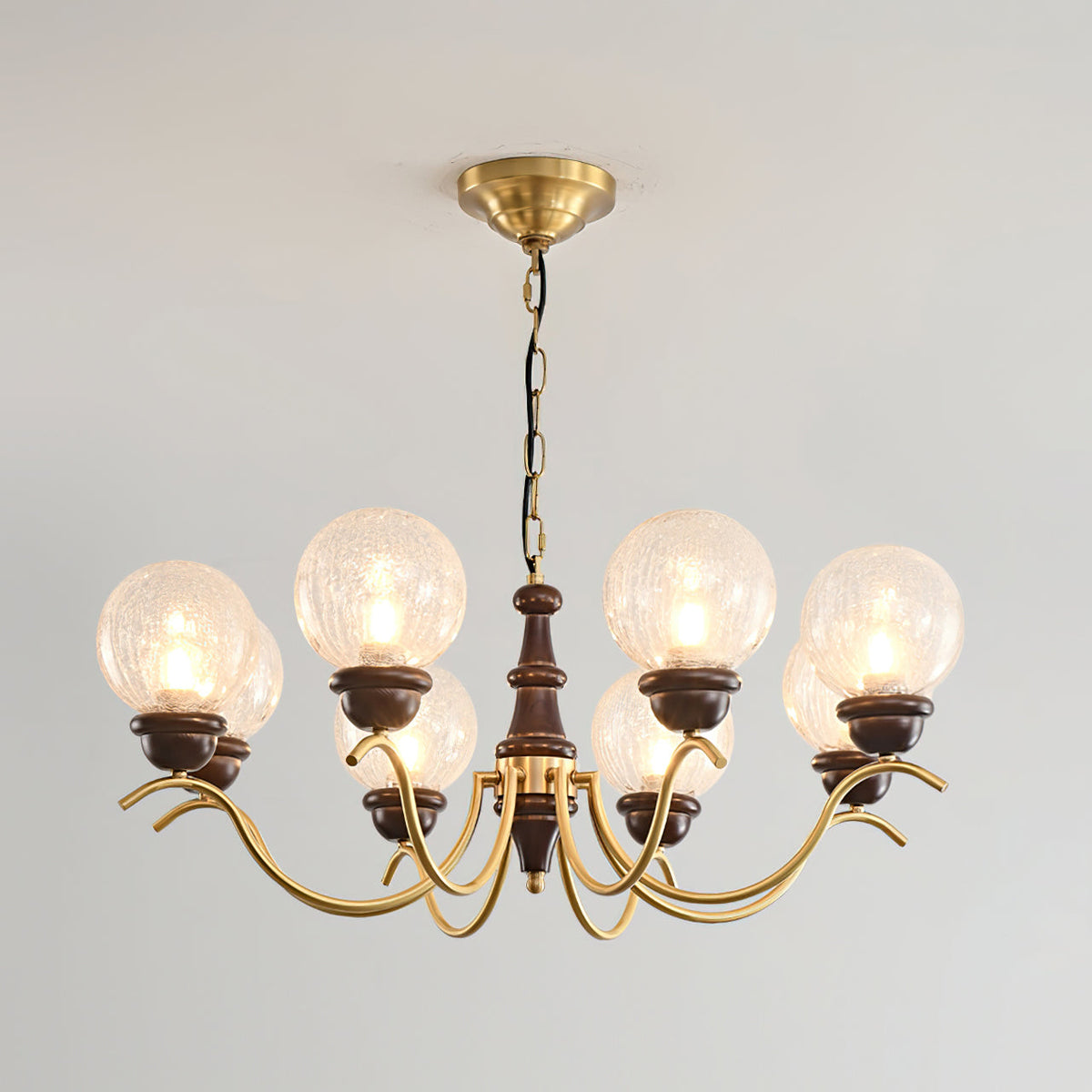 Retro Teresie Glass Chandelier — product view 10