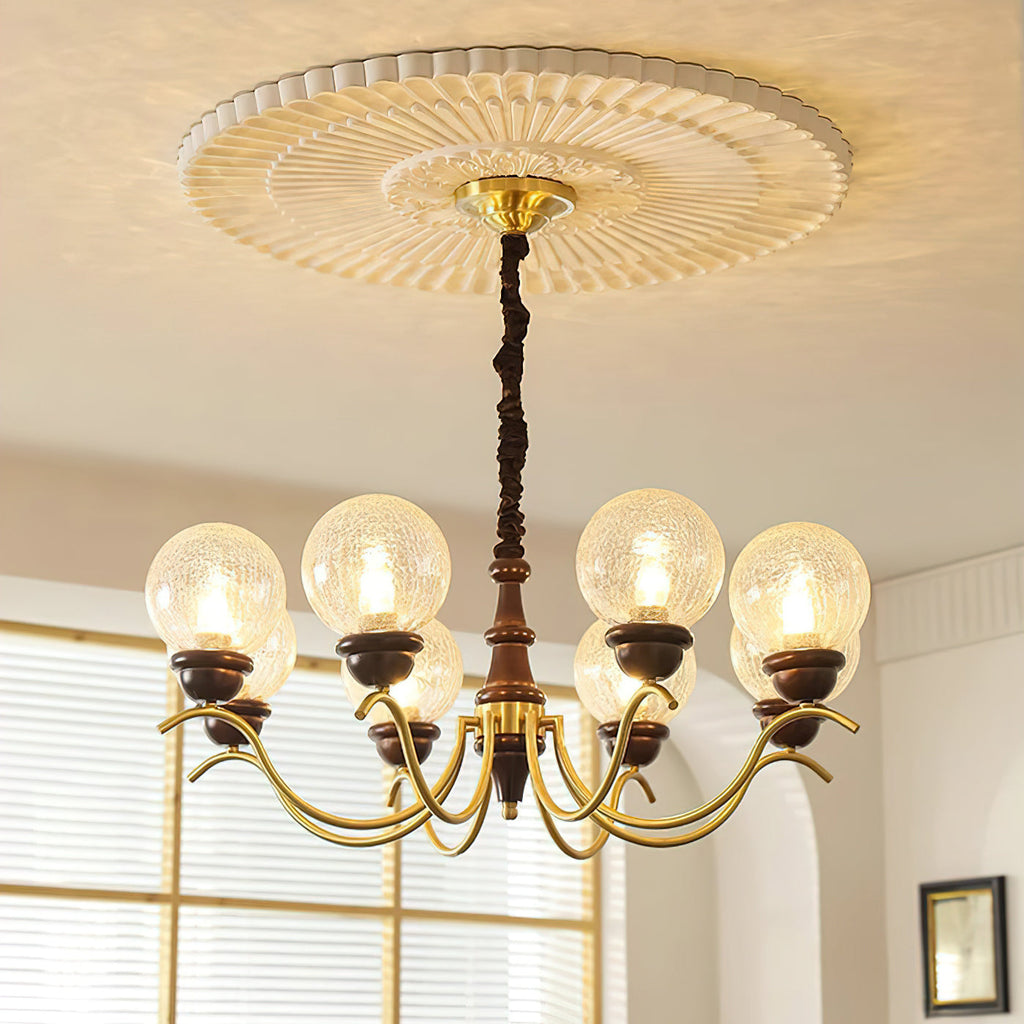 Retro Teresie Glass Chandelier — product view 19