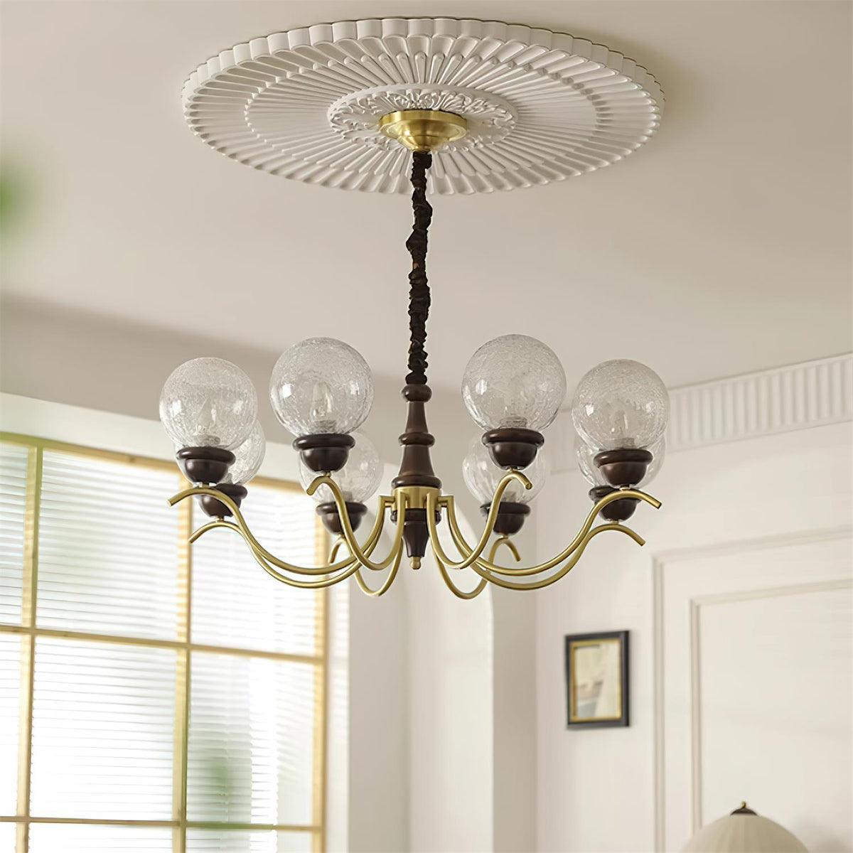 Retro Teresie Glass Chandelier — product view 24