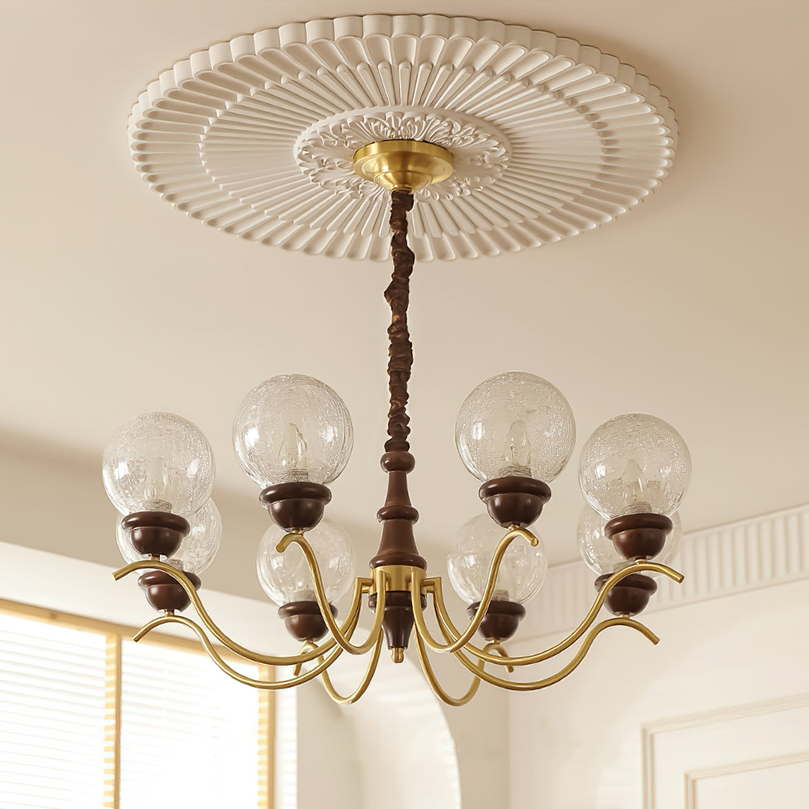 Retro Teresie Glass Chandelier — product view 25