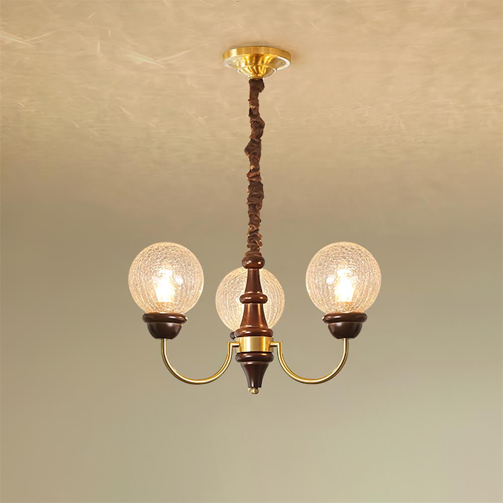 Retro Teresie Glass Chandelier — product view 27