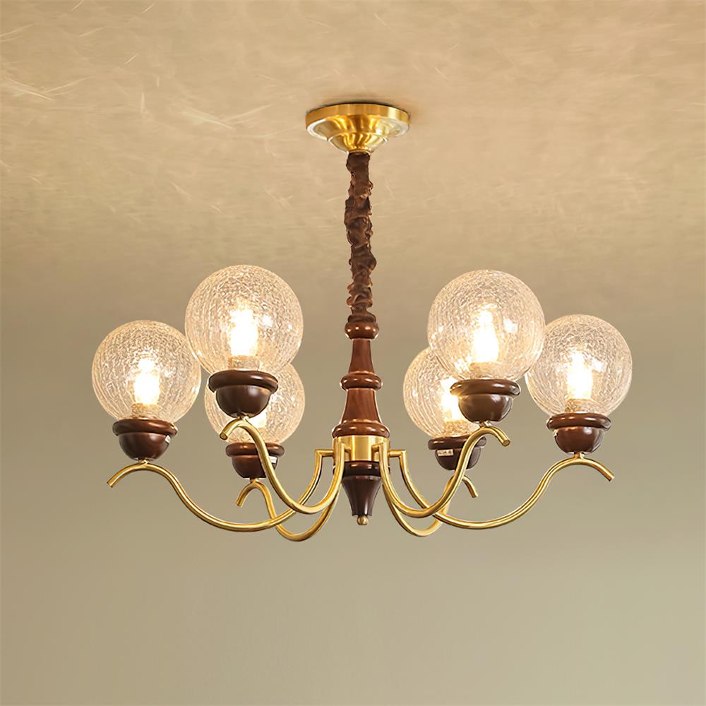 Retro Teresie Glass Chandelier — product view 28
