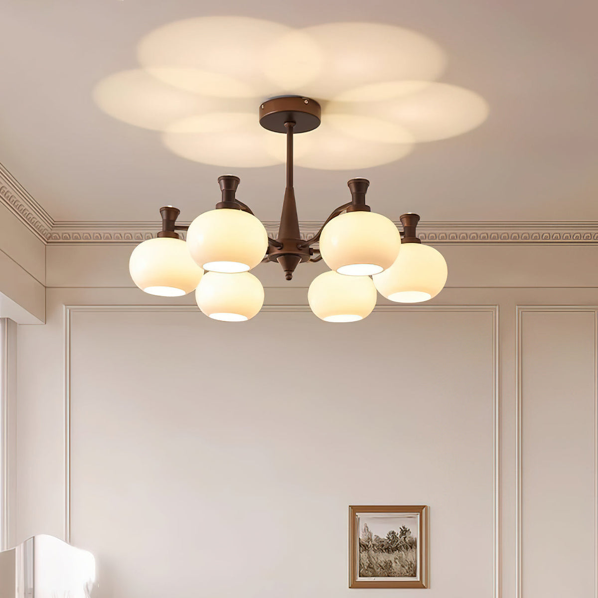 Cassia Glass Chandelier — product view 8