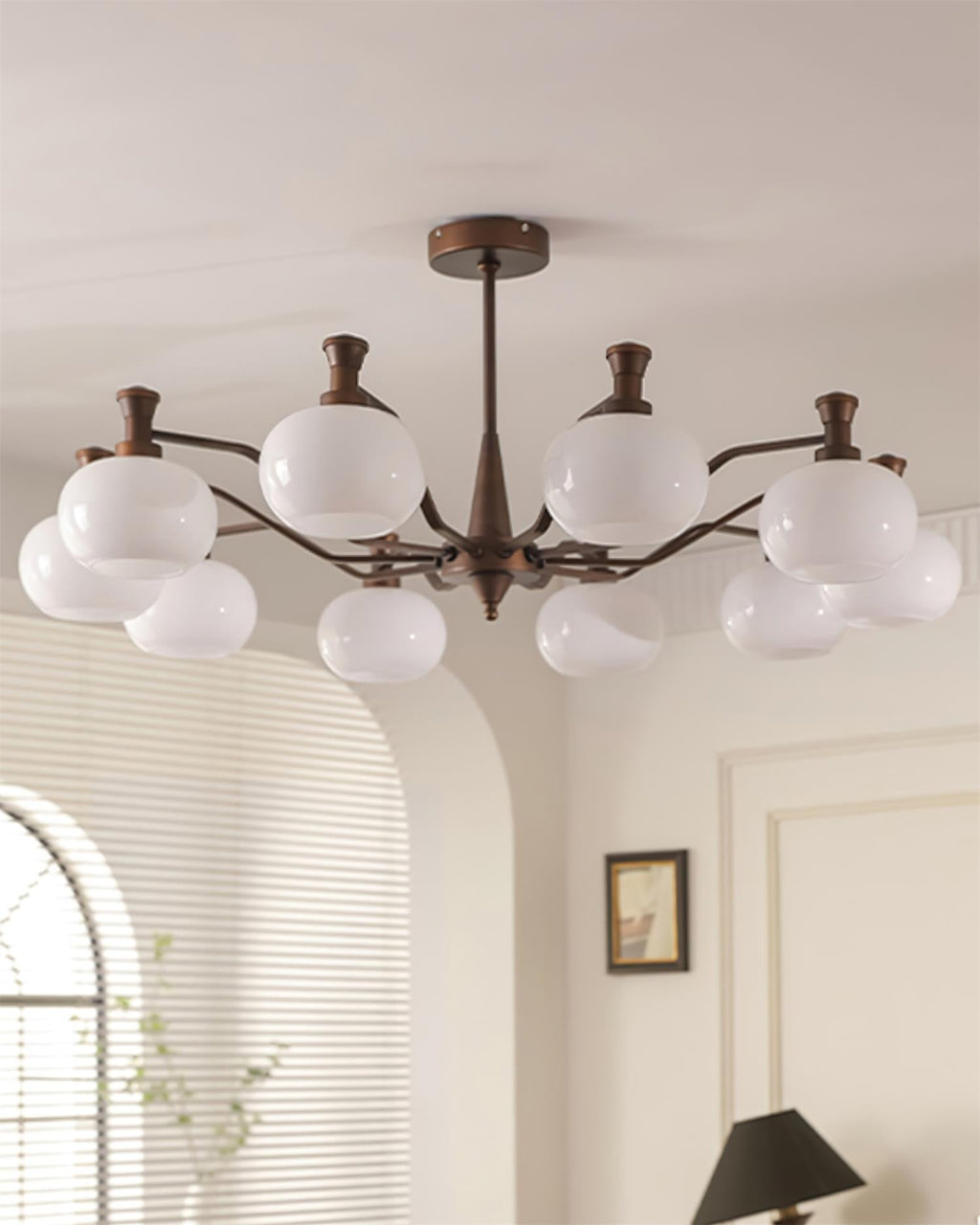 Cassia Glass Chandelier — product view 9