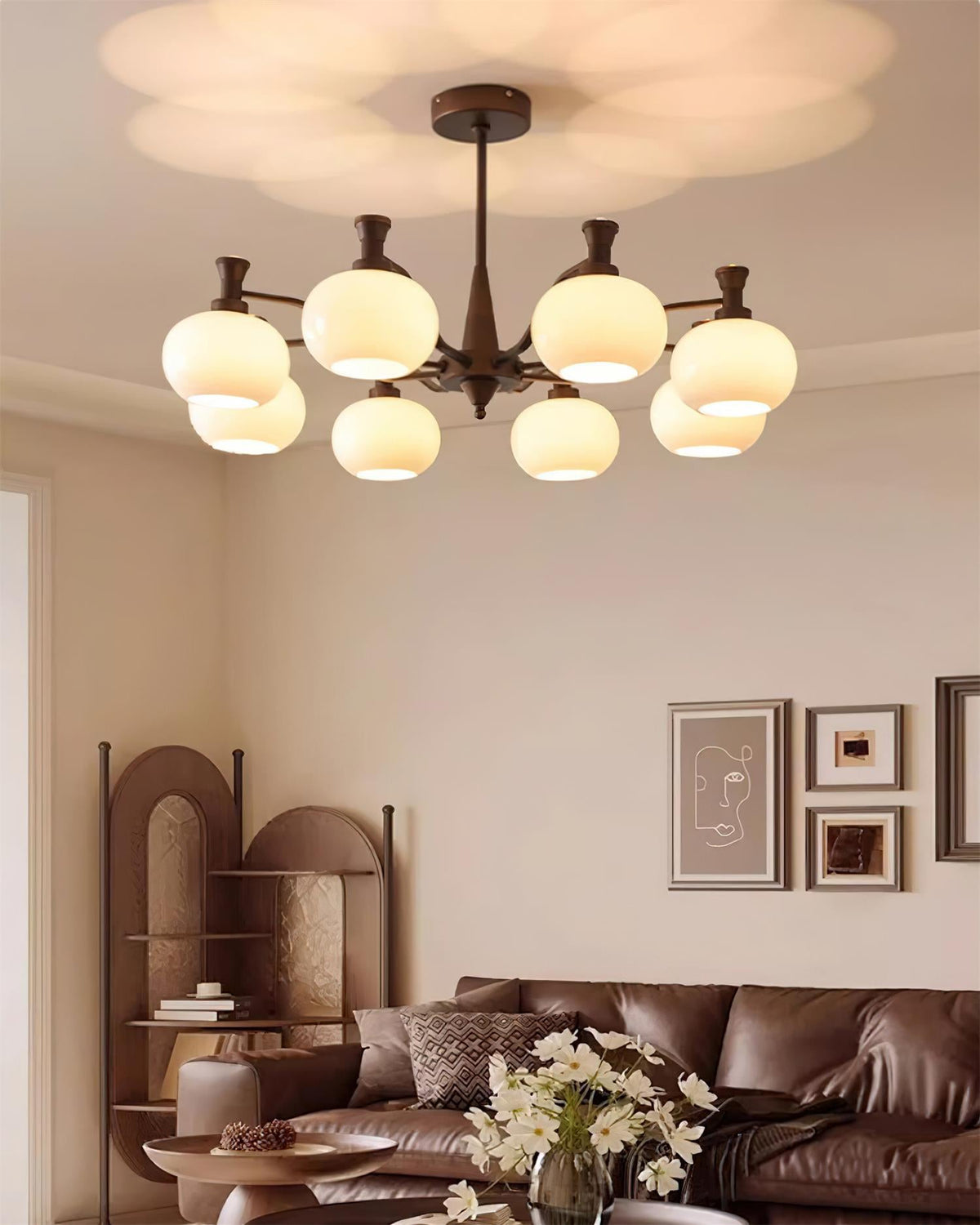 Cassia Glass Chandelier — product view 18