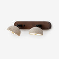 Adjustable Travertine Dome Vanity Light — product view 7