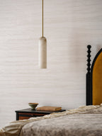 Alabaster Cylinder Pendant Light – product view 9