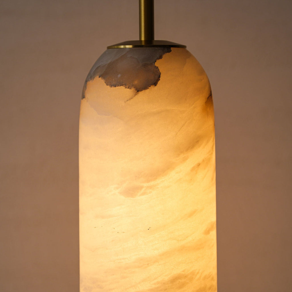 Alabaster Cylinder Pendant Light – product view 28