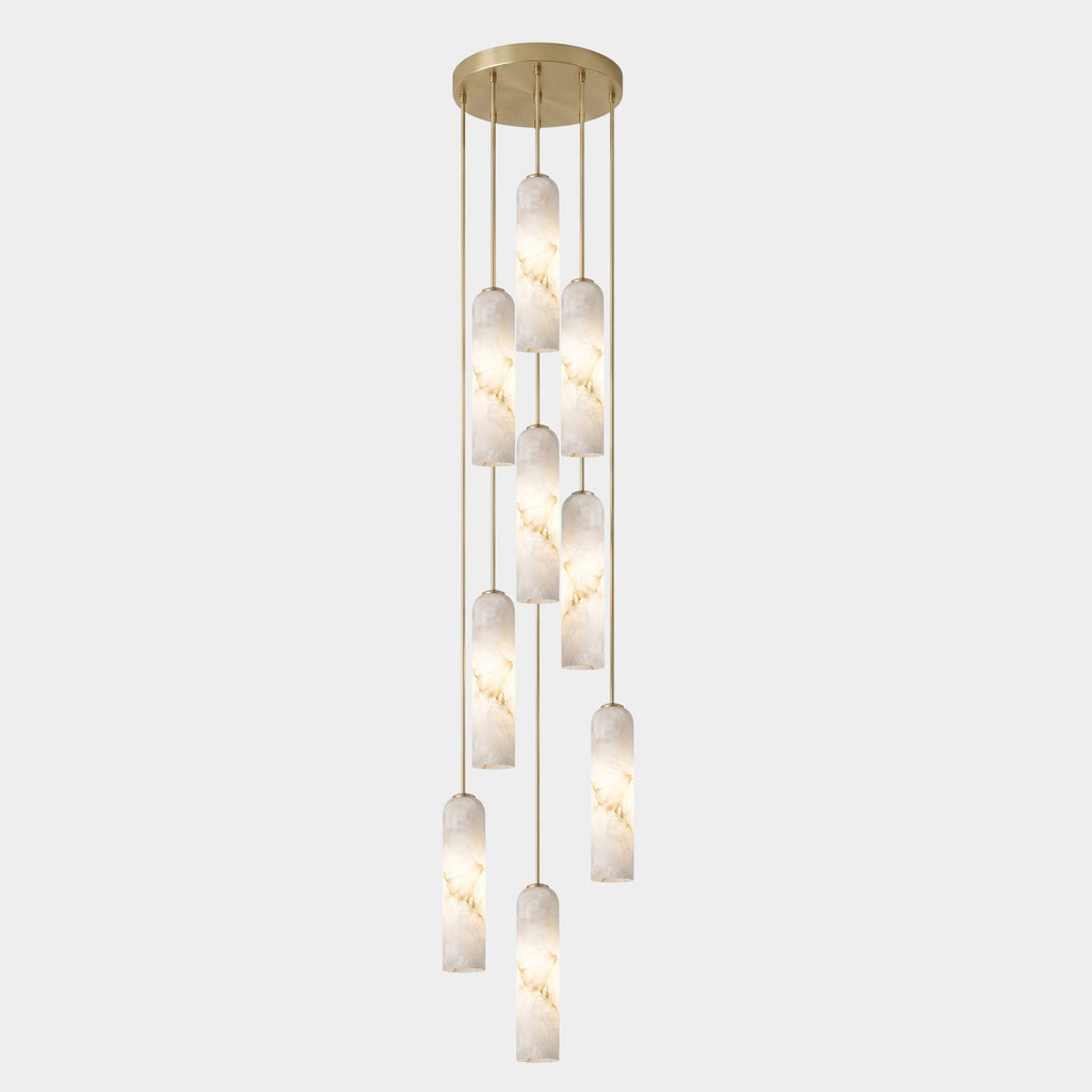 Alabaster Cylinder Pendant Light – product view 30