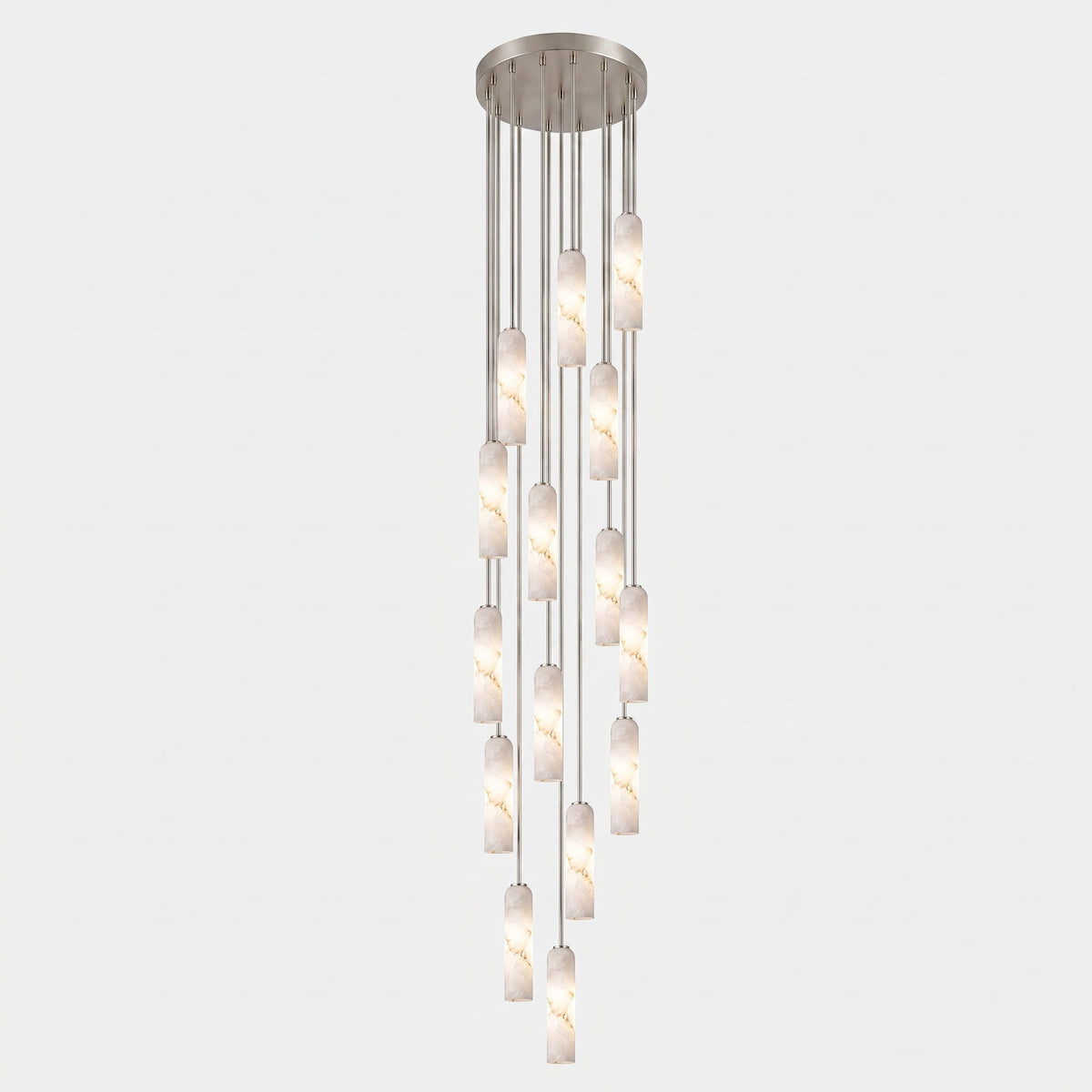 Alabaster Cylinder Pendant Light – product view 34