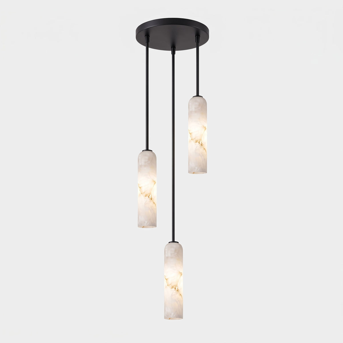 Alabaster Cylinder Pendant Light – product view 36
