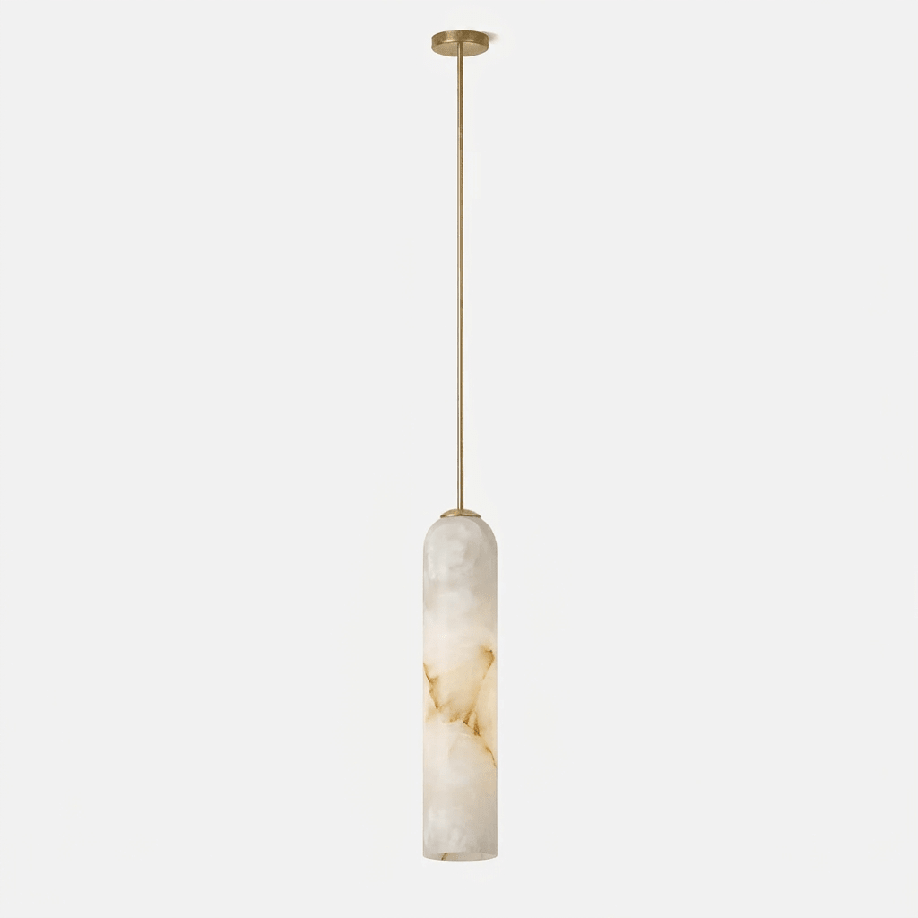 Alabaster Cylinder Pendant Light – product view 37