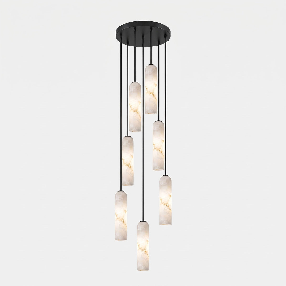 Alabaster Cylinder Pendant Light – product view 39