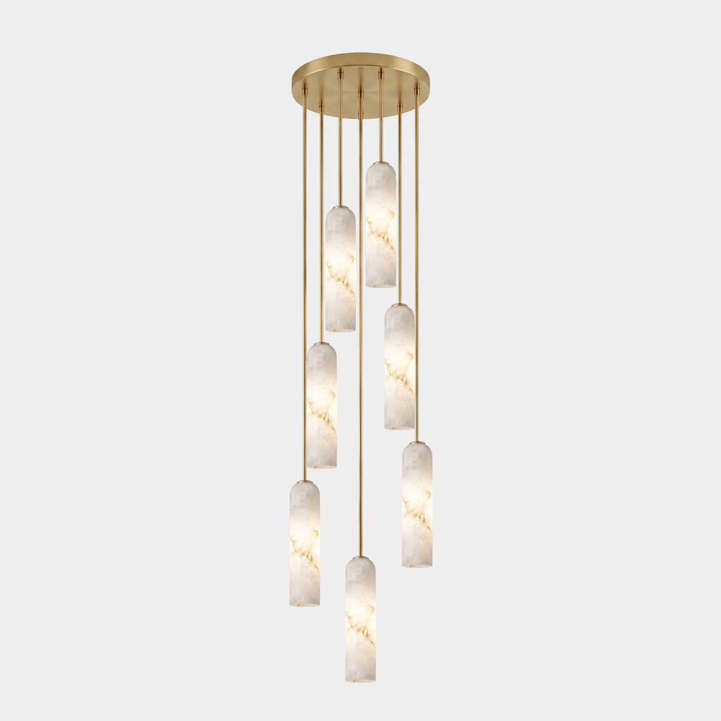 Alabaster Cylinder Pendant Light – product view 40