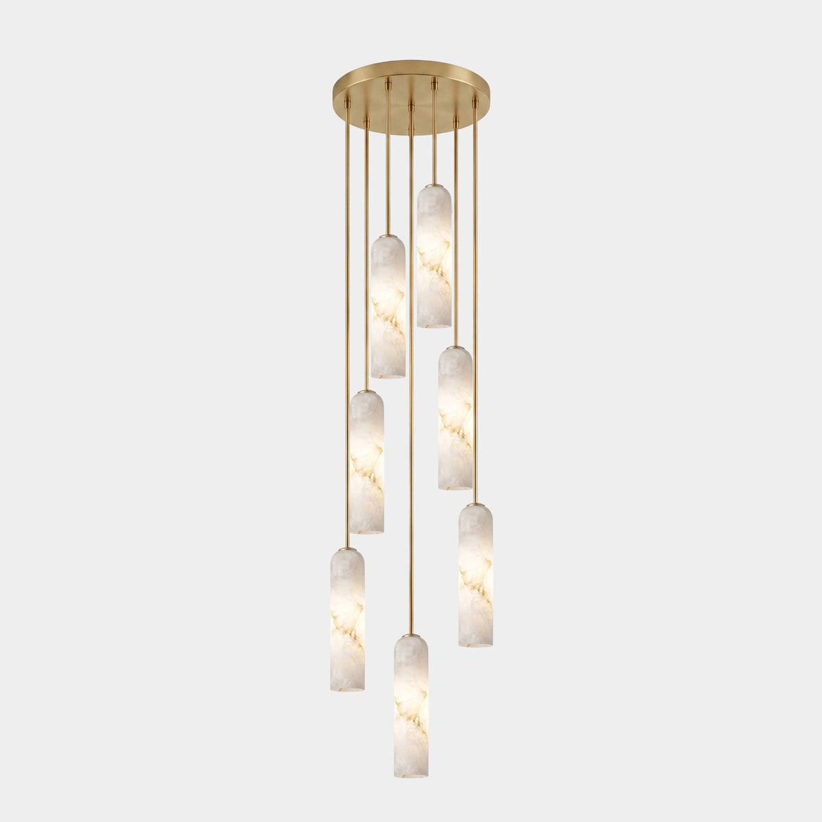 Alabaster Cylinder Pendant Light – product view 40