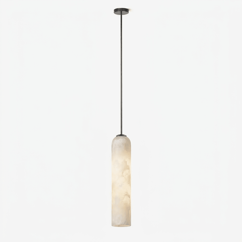 Alabaster Cylinder Pendant Light – product view 43