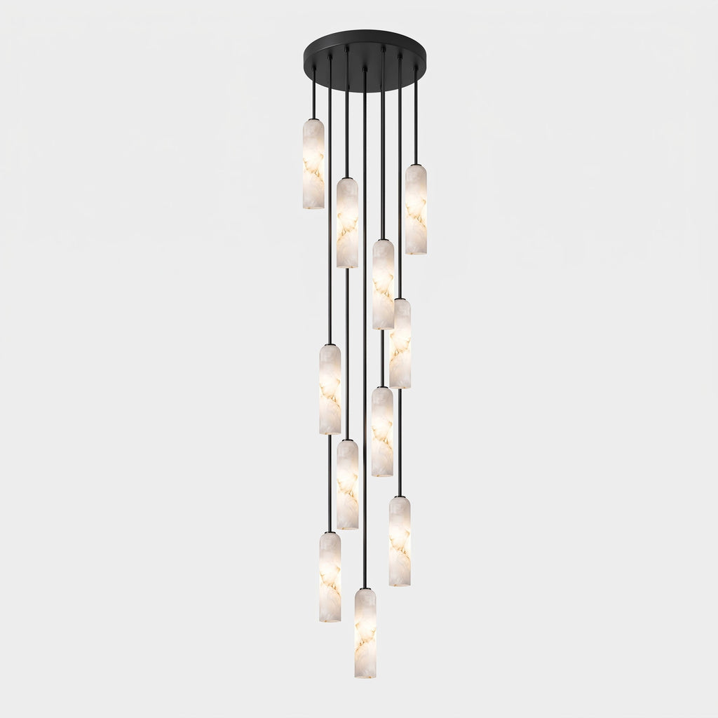Alabaster Cylinder Pendant Light – product view 44