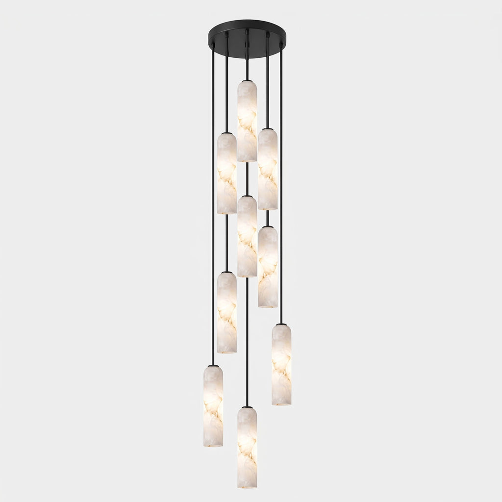 Alabaster Cylinder Pendant Light – product view 46
