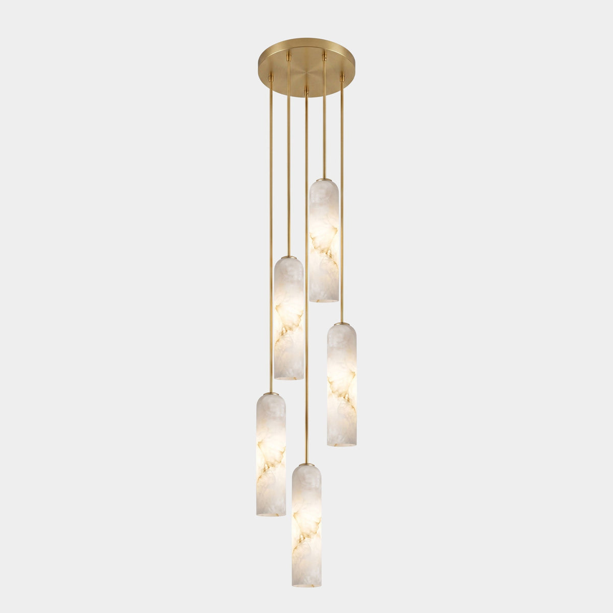 Alabaster Cylinder Pendant Light – product view 47