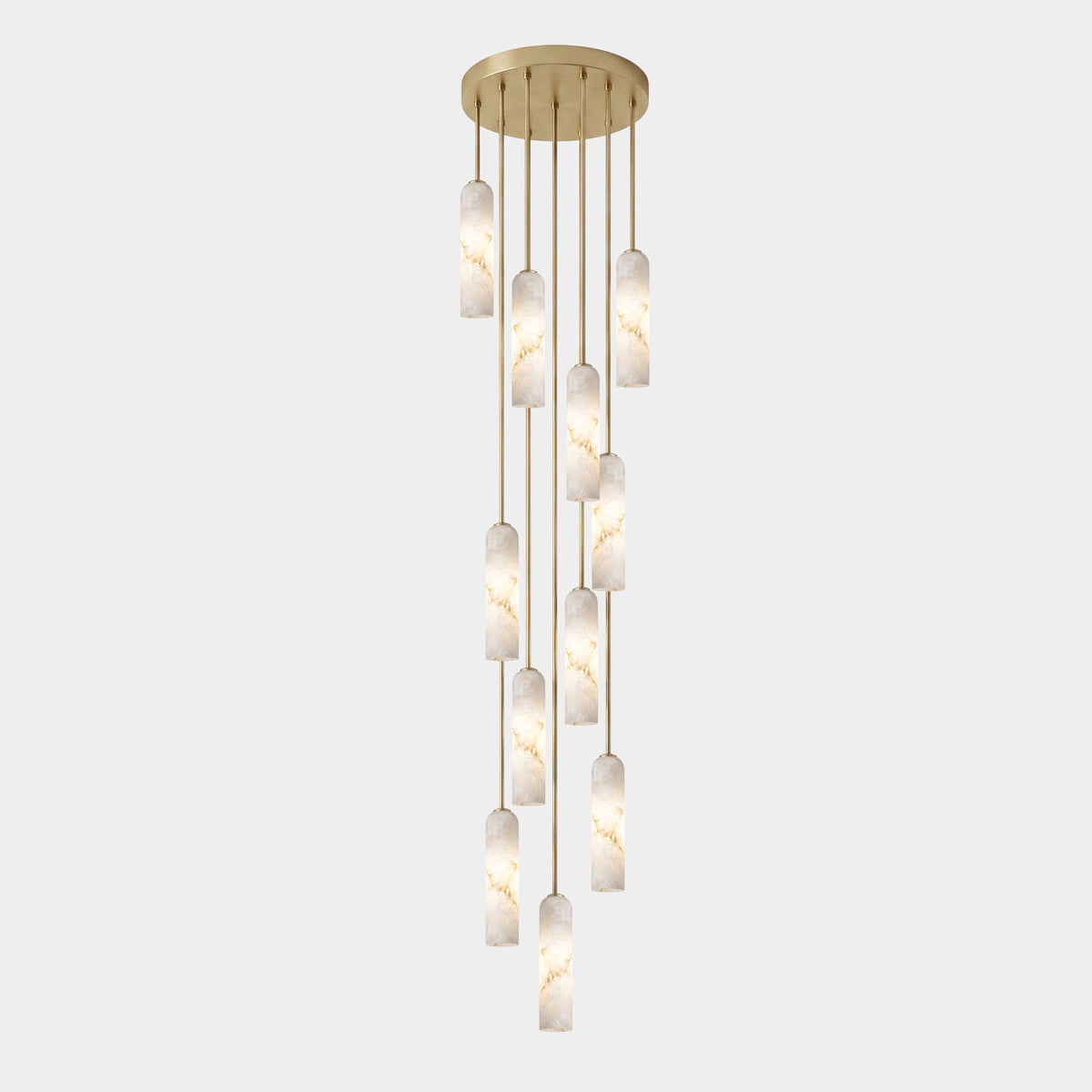 Alabaster Cylinder Pendant Light – product view 48