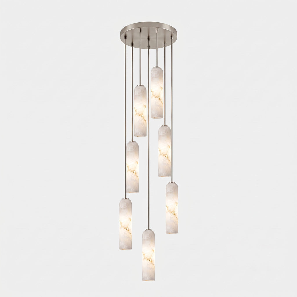 Alabaster Cylinder Pendant Light – product view 49