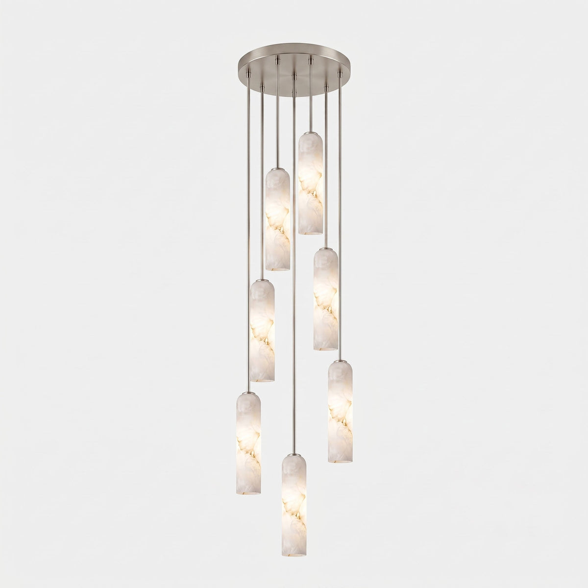 Alabaster Cylinder Pendant Light – product view 49