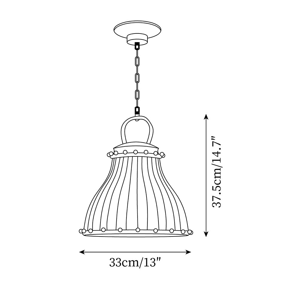 Circus Glass Pendant Lamp — product view 6