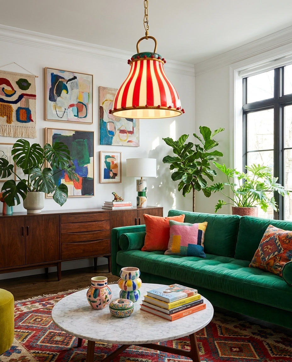 Circus Glass Pendant Lamp — product view 7