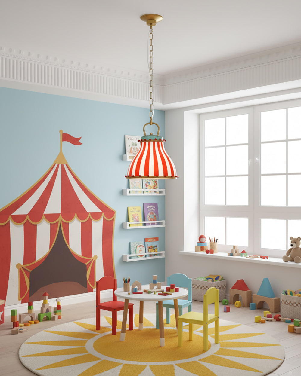 Circus Glass Pendant Lamp — product view 13