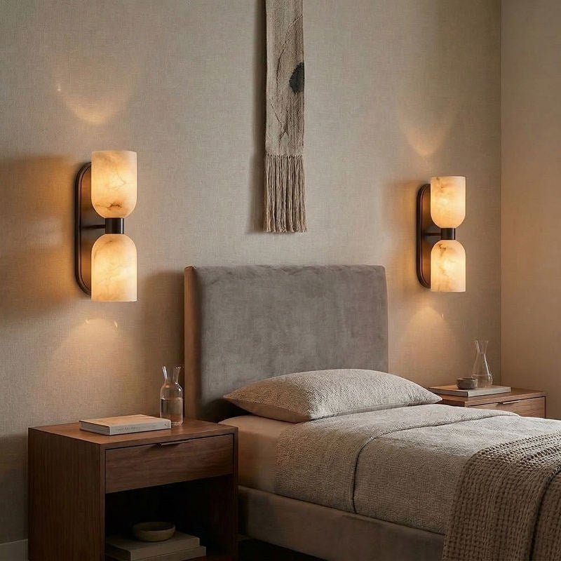 Alabaster Up-Down Wall Sconce – product view 3