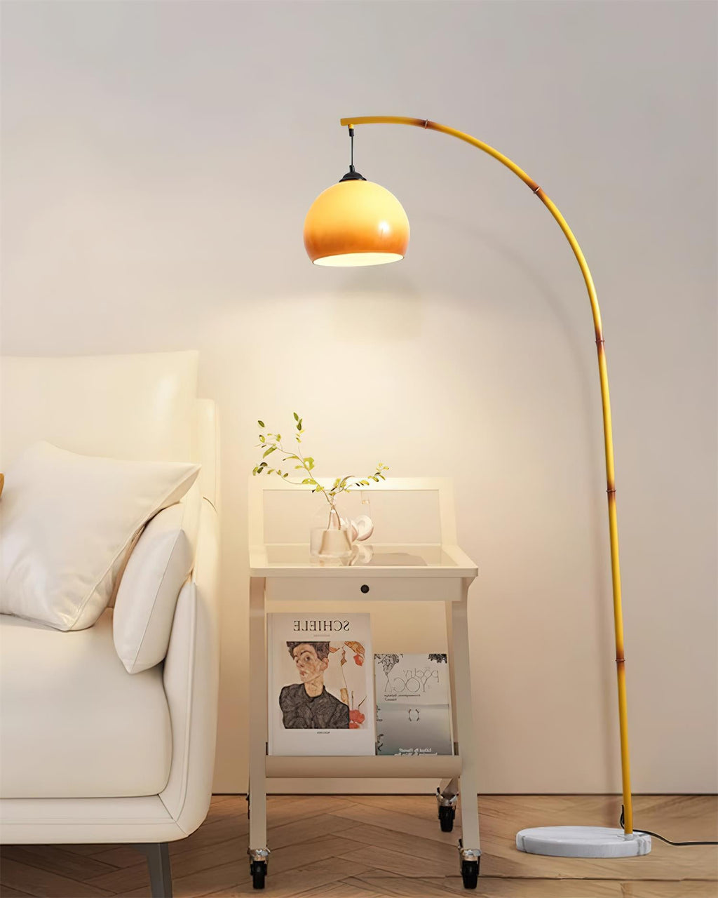 Bobois Marble Floor Lamp — product view 9