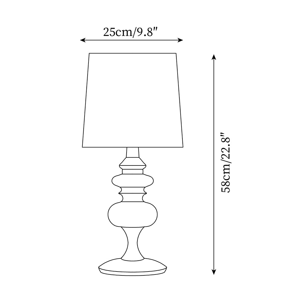 Ariana Wood Table Lamp — product view 5