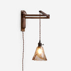 Rigale Plug In Glass Wall Lamp — product view 1
