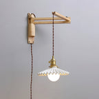 Rigale Plug In Glass Wall Lamp — product view 15