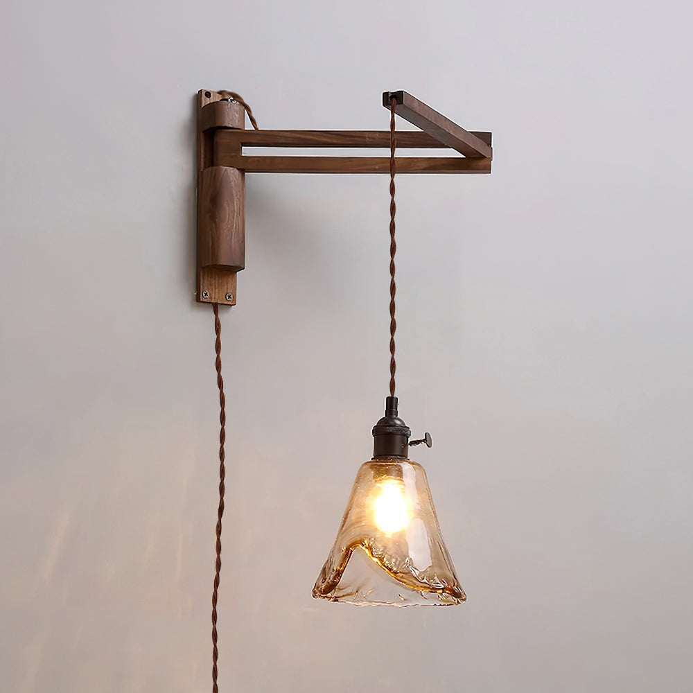Rigale Plug In Glass Wall Lamp — product view 17