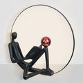 Reader Statue Glass Floor Lamp — product view 10