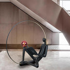 Reader Statue Glass Floor Lamp — product view 17