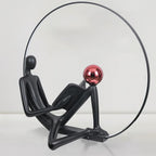 Reader Statue Glass Floor Lamp — product view 19