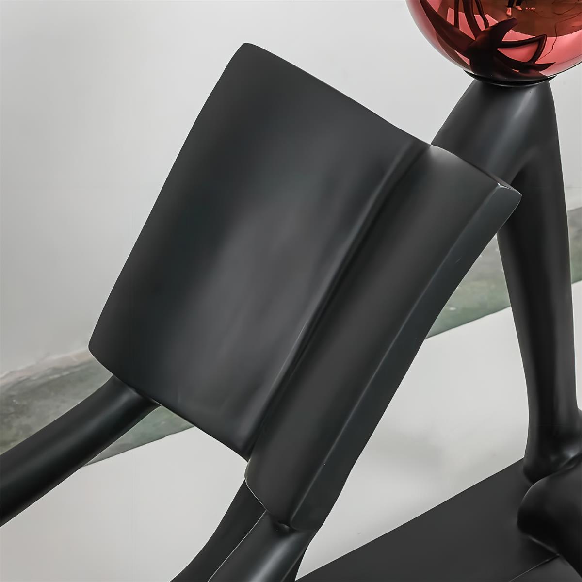 Reader Statue Glass Floor Lamp — product view 21