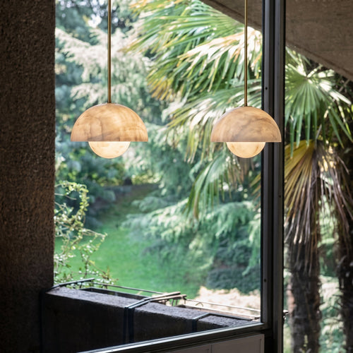 Alabaster Bud Pendant Lamp – product view 2