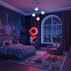 Robot Resin Floor Lamp — product view 6