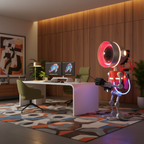 Robot Resin Floor Lamp — product view 8