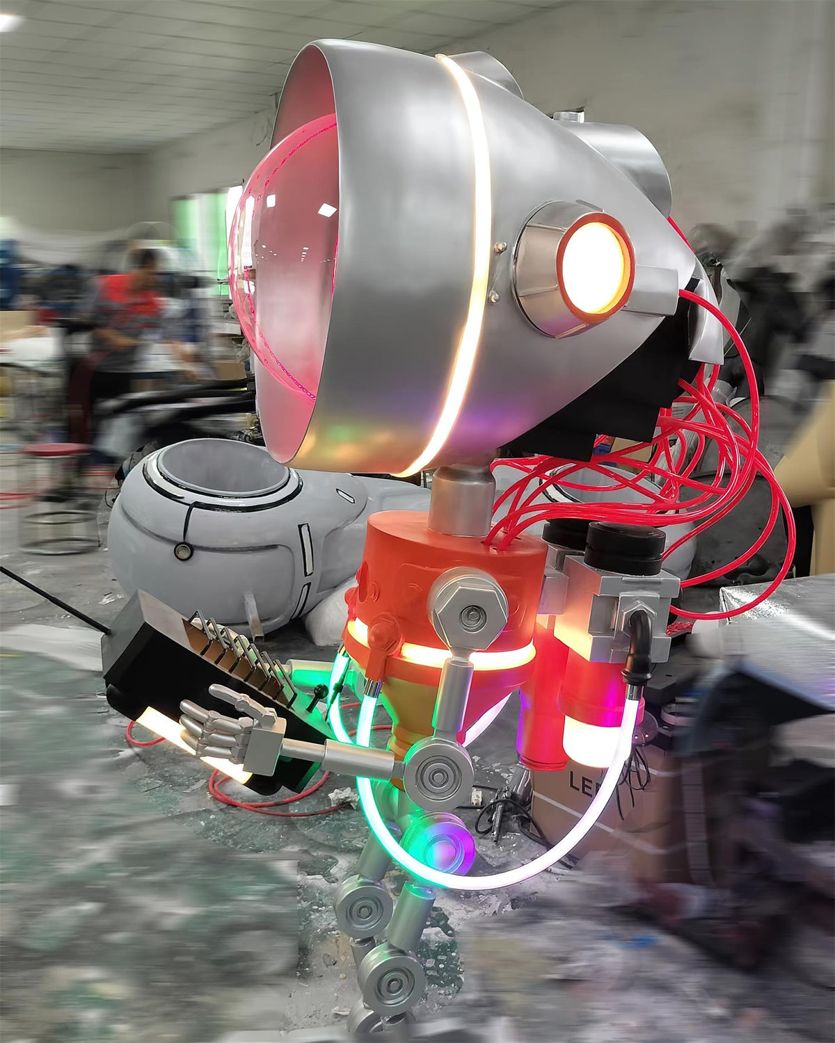Robot Resin Floor Lamp — product view 17