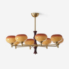 Vintage Rico Glass Chandelier — product view 1