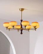 Vintage Rico Glass Chandelier — product view 3