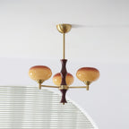 Vintage Rico Glass Chandelier — product view 4